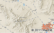 Shaded Relief Map of Las Vegas
