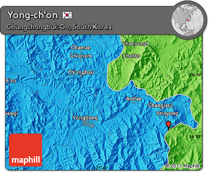 Political Map of Yong-ch'on