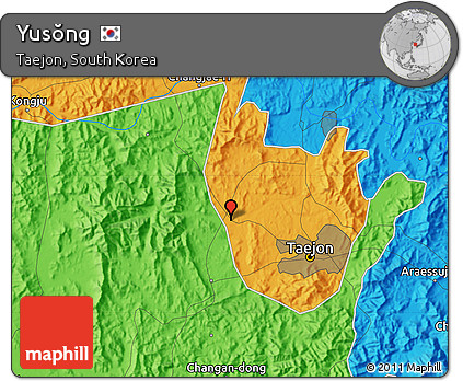 Political Map of Yusŏng