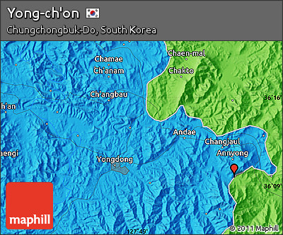 Political Map of Yong-ch'on