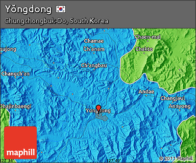 Political Map of Yŏngdong