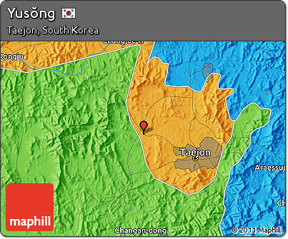 Political Map of Yusŏng