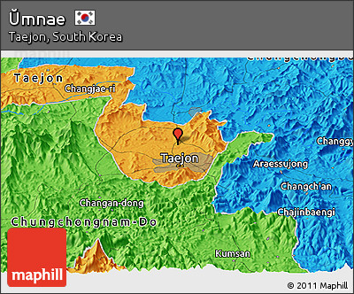 Political Panoramic Map of Ŭmnae