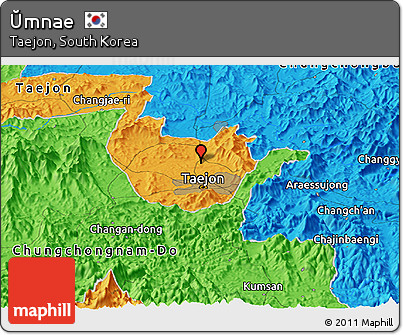 Political Panoramic Map of Ŭmnae