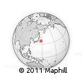 Outline Map of the Area around 36° 19' 55" N, 147° 7' 30" E, rectangular outline