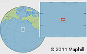 Savanna Style Location Map of the area around 36° 19' 55" N, 157° 10' 30" W