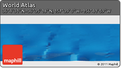 Physical Panoramic Map of the Area around 36°&nbsp;19'&nbsp;55"&nbsp;N,&nbsp;157°&nbsp;10'&nbsp;30"&nbsp;W