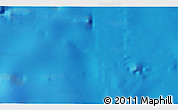 Physical 3D Map of the area around 36° 19' 55" N, 159° 52' 30" E
