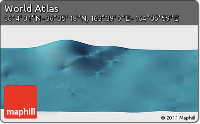 Satellite Panoramic Map of the Area around 36° 19' 55" N, 164° 7' 30" E