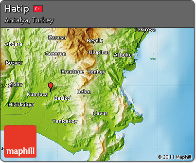 Physical Map of Hatip