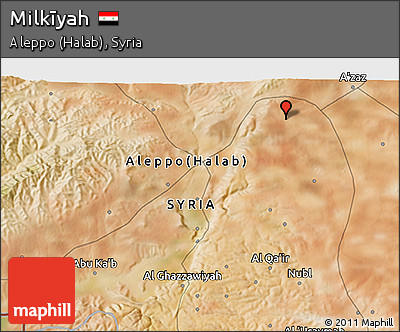 Satellite 3D Map of Milkīyah