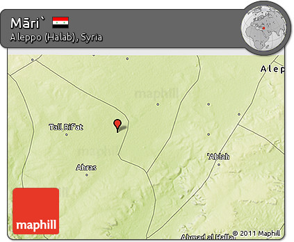 Physical 3D Map of Māri`