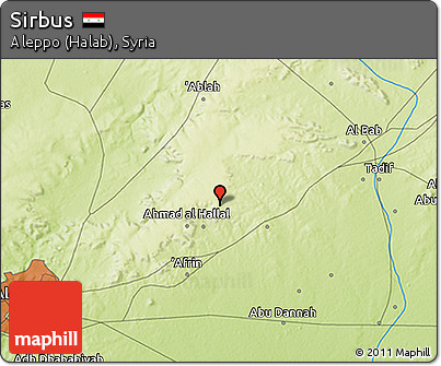 Physical 3D Map of Sirbus