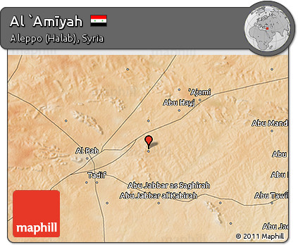 Satellite 3D Map of Al `Amīyah