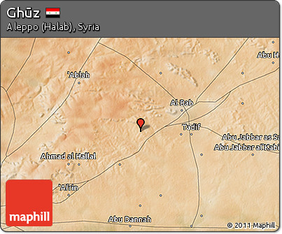 Satellite 3D Map of Ghūz
