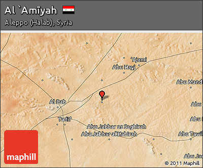 Satellite 3D Map of Al `Amīyah