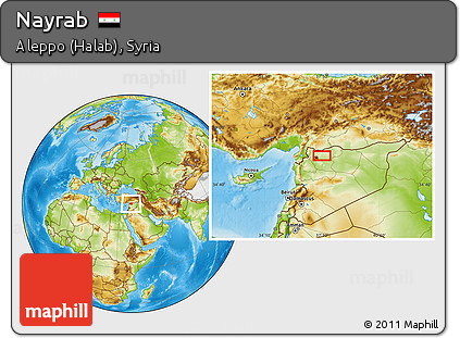 Physical Location Map of Nayrab