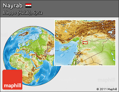 Physical Location Map of Nayrab