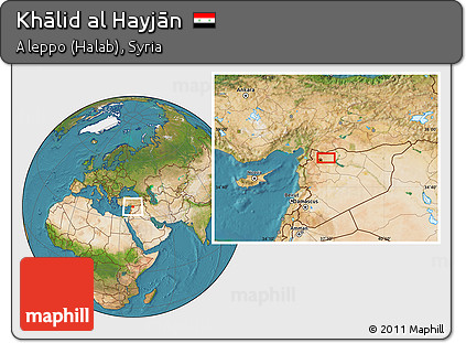 Satellite Location Map of Khālid Al Hayjān