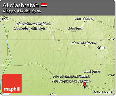 Physical Map of Al Mashrafah