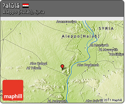 Physical 3D Map of Ḩalūlā