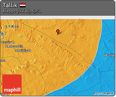 Political 3D Map of Tallik
