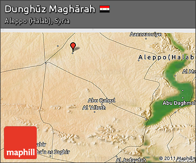 Satellite 3D Map of Dunghūz Maghārah