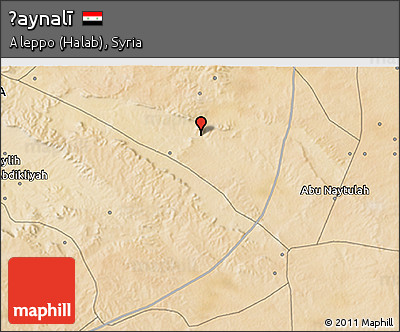Satellite 3D Map of Ḩaynalī