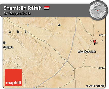 Satellite Map of Shamītān Rāfah