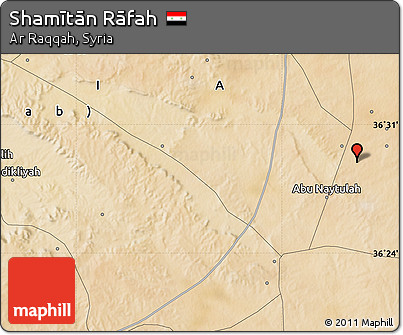 Satellite Map of Shamītān Rāfah