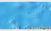 Physical 3D Map of the area around 36° 19' 55" N, 38° 10' 29" W