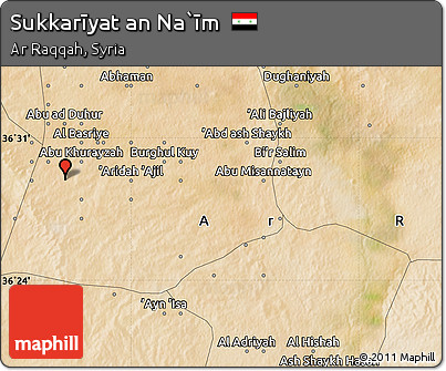 Satellite Map of Sukkarīyat An Na`īm
