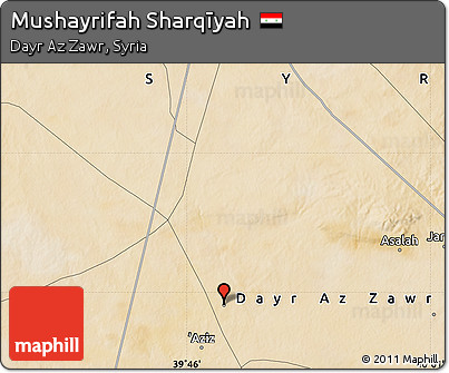 Satellite Map of Mushayrifah Sharqīyah