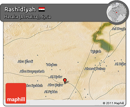 Satellite 3D Map of Rashīdīyah