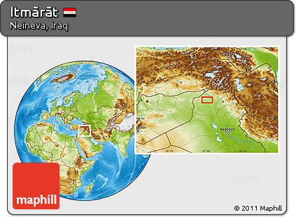 Physical Location Map of Itmārāt