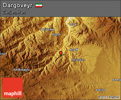 Physical Map of Dargoveyr