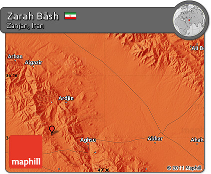 Political Map of Zarah Bāsh