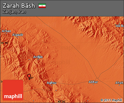 Political Map of Zarah Bāsh