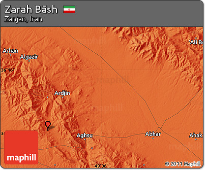Political Map of Zarah Bāsh