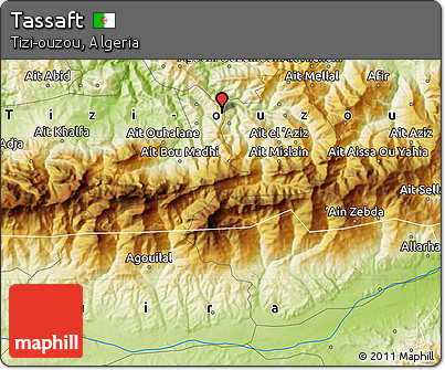 Physical Map of Tassaft