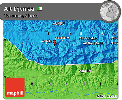 Political Map of Aït Djemaa