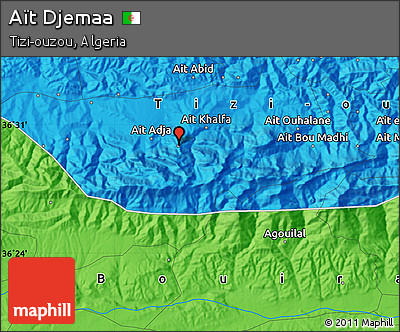 Political Map of Aït Djemaa