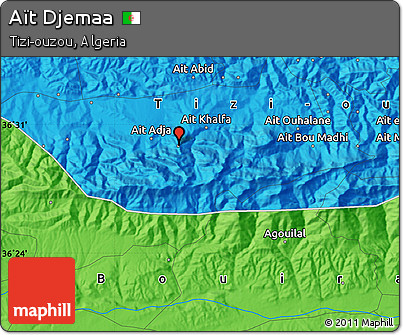 Political Map of Aït Djemaa