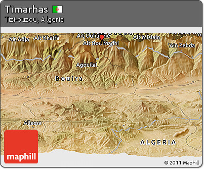 Satellite Panoramic Map of Timarhas