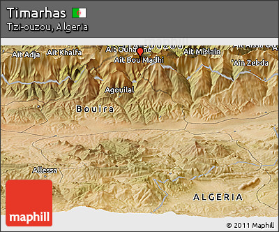 Satellite Panoramic Map of Timarhas