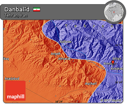 Political Map of Danbalīd