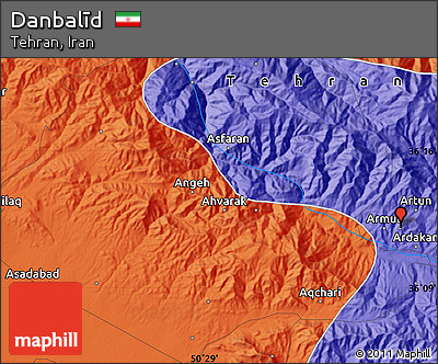Political Map of Danbalīd