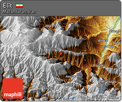 Physical 3D Map of Elīt