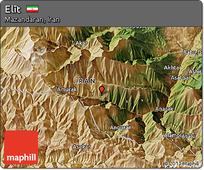 Satellite 3D Map of Elīt