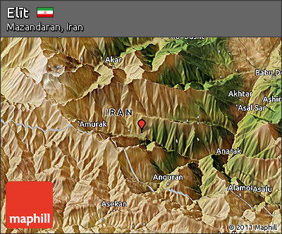 Satellite 3D Map of Elīt